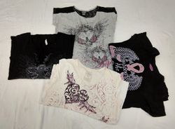 IQ0397 Y2K Streetwear Baby Tees