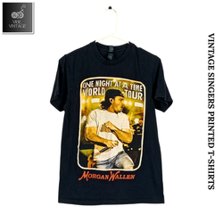 T-SHIRTS IMPRESAS DE CANTANTES VINTAGE (BUNDLE 2)