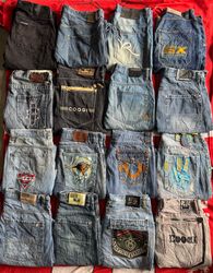 Denim hip hop pants 31 pieces