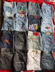 Denim hip hop jorts