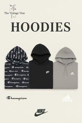 Premium-Markenhoodies: Nike, Adidas & Champion