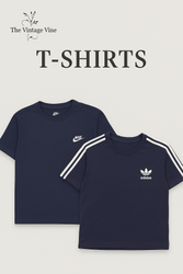 Authentische Nike- und Adidas-T-Shirts