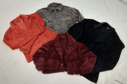 GB003 Y2k Giacca in misto corduroy
