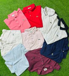 T-shirt à col Lacoste