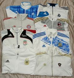 Adidas windbreaker and track jackets