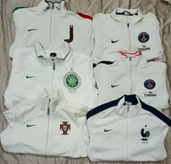 Nike track jackets and windbreaker