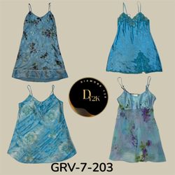 Blue Sleep Dress – Soft, Comfortable Nightwear (GR..