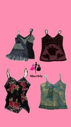 Y2k unique cami tops (M-025)