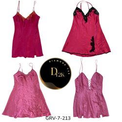 Robe de Nuit Romance Rose – Rêveuse, Fluide & Élég..