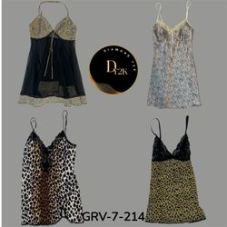 Robe de Nuit Imprimé Animal – Légère, Coupe Détend..