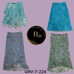 Saia Retro Poly – Estilo Descontraído, Conforto Le..