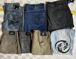 VERSACE AND OTHER MIX BRANDS JEANS (ID 1262)