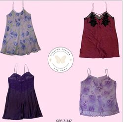 Trendy Purple Printed Slip Dress – Lightweight & S..