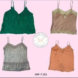 Mix Slip Cami Tops – Trendy Fast Fashion Essential..