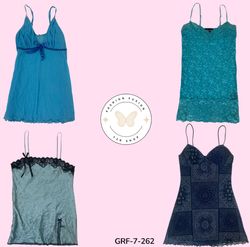 Blue Printed Slip Dress – Summer Essential (GRF-7-..