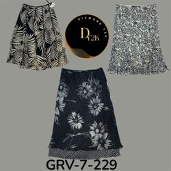 Y2K Black & White Poly Skirt – Retro Vibes, 2000s ..