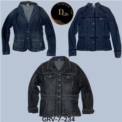 Y2K Denim Button Jacket – Iconic 2000s Outerwear (..