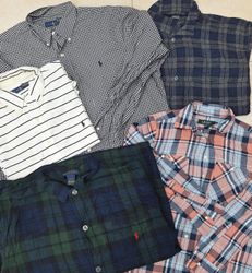 CZ0426 Vintage Polo Men's Button up Shirt