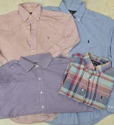 CZ0427 Polo Button Up Vintage da Uomo