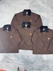 Jaqueta Carhartt Rework Style Marrom Escuro