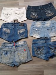 Shorts Curto Feminino Y2K Reciclado HD1078