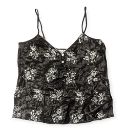 SAY#264 Y2K Sheer Mesh Cami Top