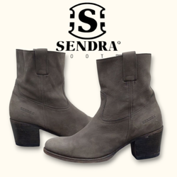 SA#266  Stunning Vintage Style Ankle Boots – Weste..