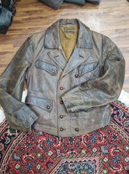 Men's vintage leather jackets/coats