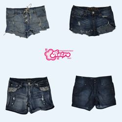 Y2K Denim Hot Shorts