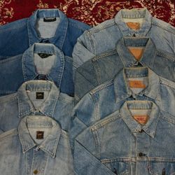 LLW Levi’s Lee Wrangler Denimjackets.