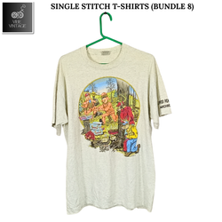 T-SHIRT A PUNTO SINGOLO (PACCHETTO 8)