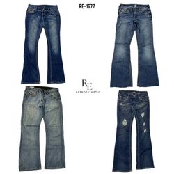 Y2K Britney Era Denim Jeans (RE-1677)