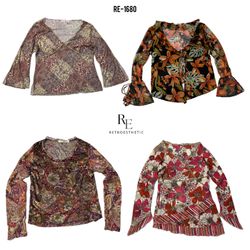 Y2K Mysterious Girl Era Full Sleeve Tops (RE-1680)