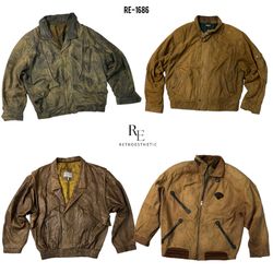 Giacche bomber in stile vintage anni '90/Y2K (RE-1..