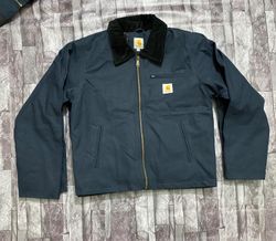 Carhartt Rework Style Detroit Jackets - Bleu Foncé