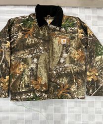 Veste Detroit relookée Carhartt en imprimé jungle