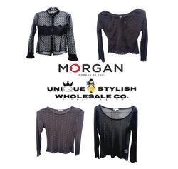 European Black Summer Delicate Tops Mix ft. Morgan..