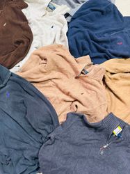 Ralph Lauren 1/4 zip  cable knit sweater