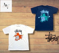 Stussy rework style JOCKER TEE