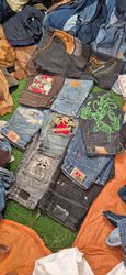 Y2k Hiphop Branded and unbranded Jean's