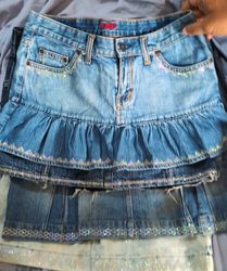 Denim mini  Skirts