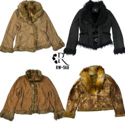 Y2K Vintage Style Afghan Coats (RW-568)