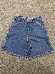 Carhartt Jorts en denim baggy style retravaillé