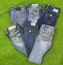 True Religion, Miss Me et Rock Revival jeans.