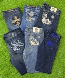 Y2K rock&republic, premier, jeans évasés femme L.A..