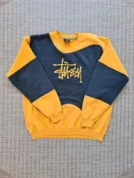 Stussy rework style sweatshirt