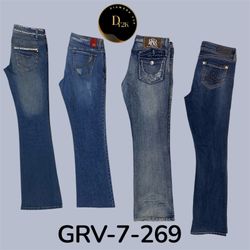 Classic Flare Jeans for Women – Vintage Style, Com..