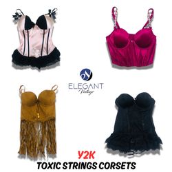 Y2K Toxic Strings Corsets - EV0626