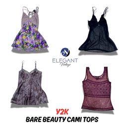 Y2K Bare beauty Cami Tops - EV0660