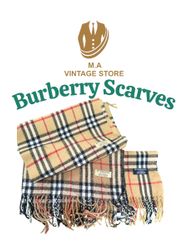 Branded Burberry Scarves